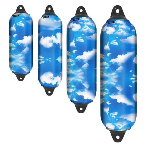 Blue Sky Floss Boat Fender Cover