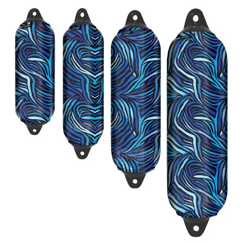 Blue Wave Twist Boat Fender Cover