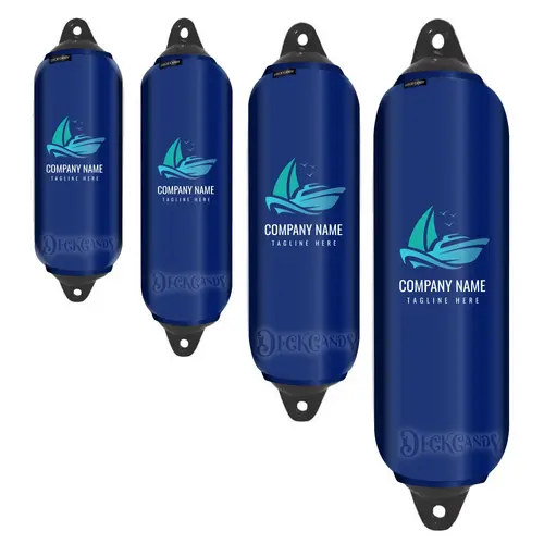 Custom Logo - Single Logo  -Boat Fender Cover