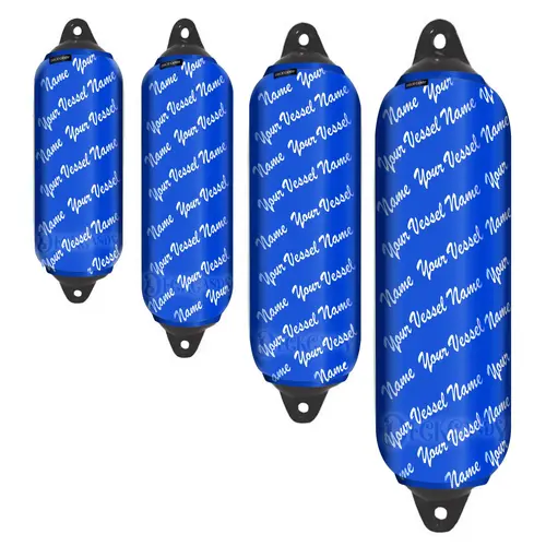 Personalised Name - Candy Wrap -Boat Fender Cover